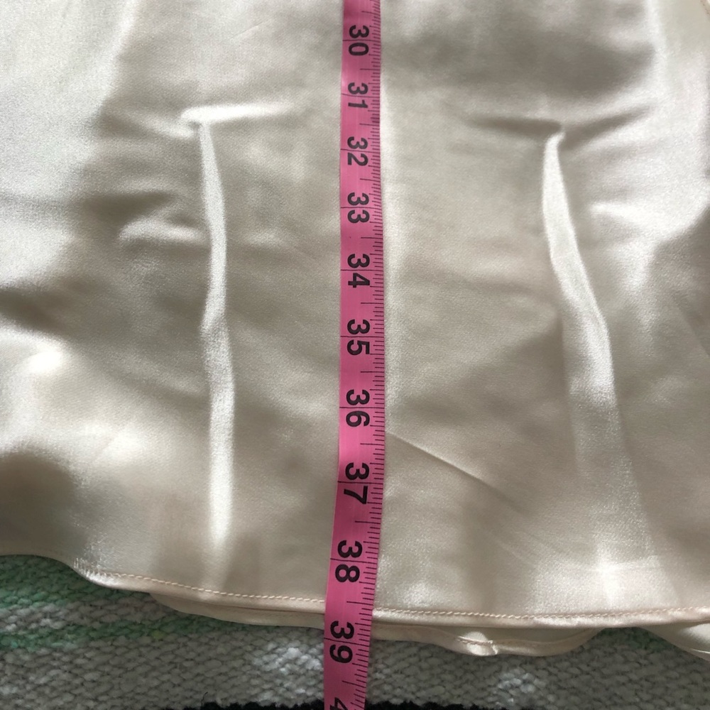 Vintage LONG Ivory Nightgown - Picture 6 of 15